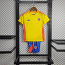 Conjunto Infantil Colombia Home 24/25 - Amarelo