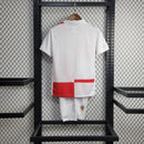 Conjunto Infantil Croácia Home 24/25 - Vermelha e Branca