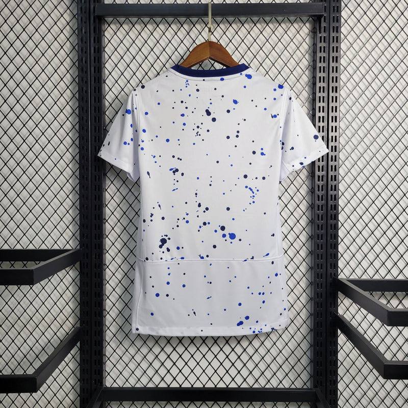 Camisa EUA Feminina Home 23/24 - Branca