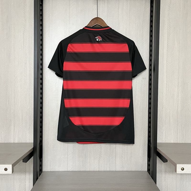 Camisa CRF Feminina Home 25/26 - Preta e Vermelha