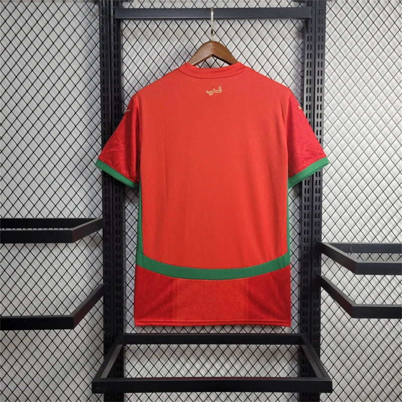 Camisa Marrocos Home 24/25 - Vermelha