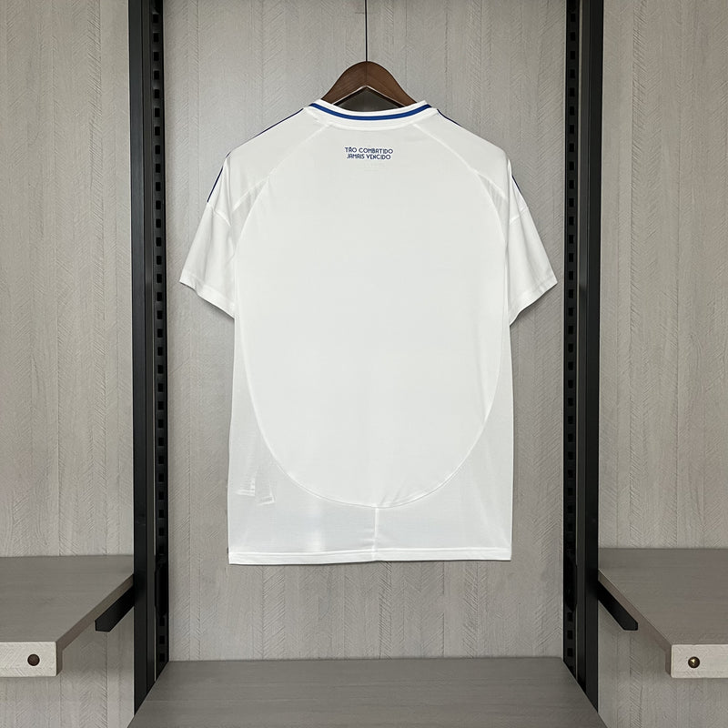 Camisa Cruzeiro Away 25/26 - Branco e Azul