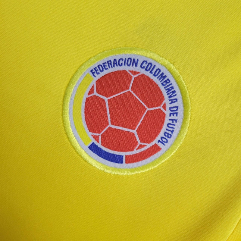 Conjunto Infantil Colombia Home 24/25 - Amarelo