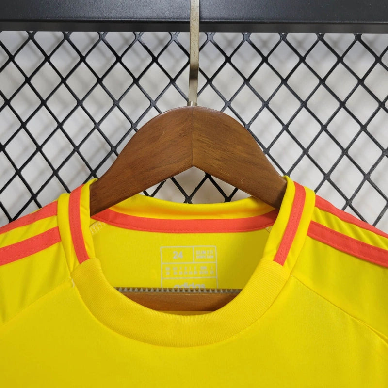 Conjunto Infantil Colombia Home 24/25 - Amarelo