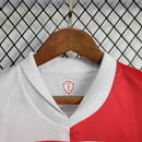 Conjunto Infantil Croácia Home 24/25 - Vermelha e Branca