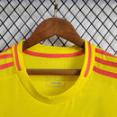 Camisa Colombia Feminina Home 24/25 - Amarela