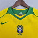 Camisa Brasil Retrô 04/06 - Amarela