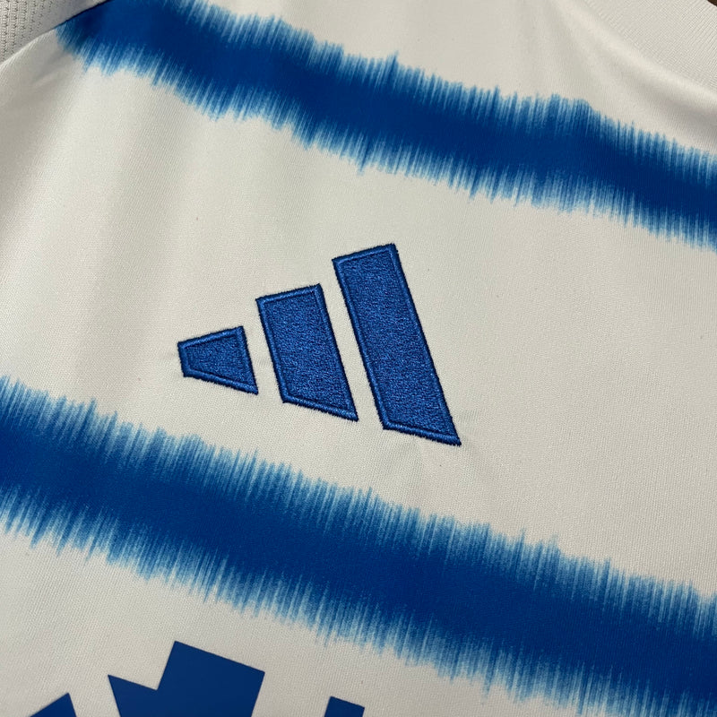 Camisa Cruzeiro Away 25/26 - Branco e Azul