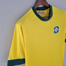 Camisa Brasil Retrô 1970 - Amarela