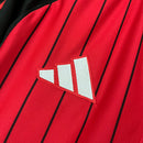 Camisa Flamengo de botão 25/26 - Vermelho e Preto