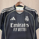 Camisa Real Madrid Home 25/26 - Preta