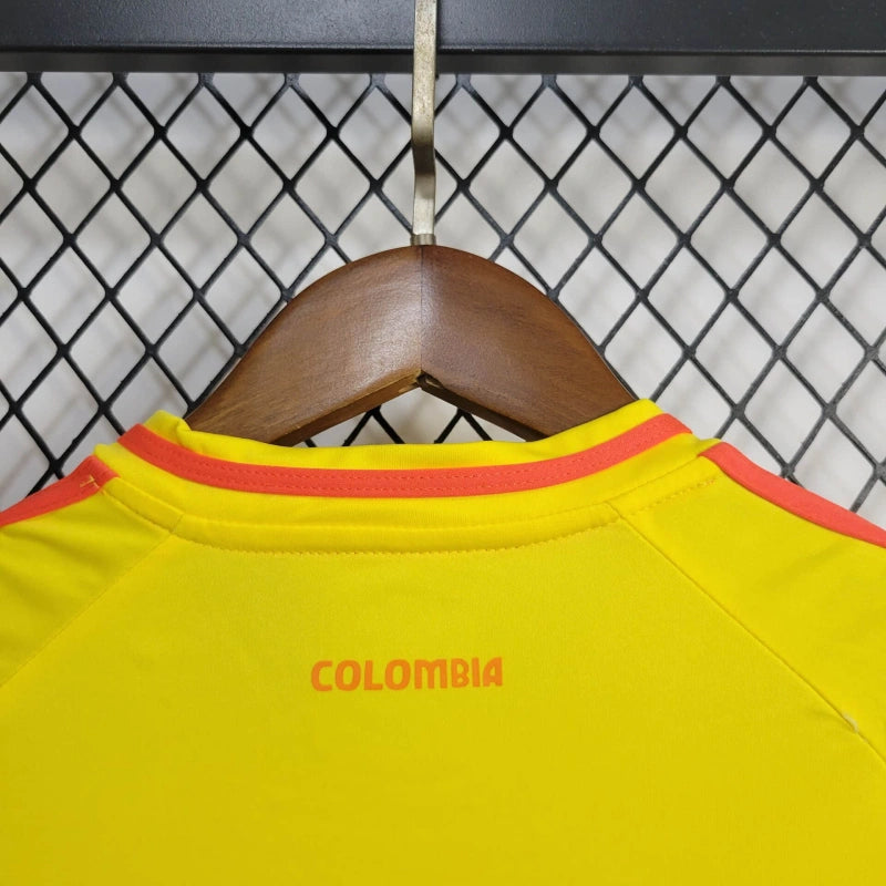 Conjunto Infantil Colombia Home 24/25 - Amarelo
