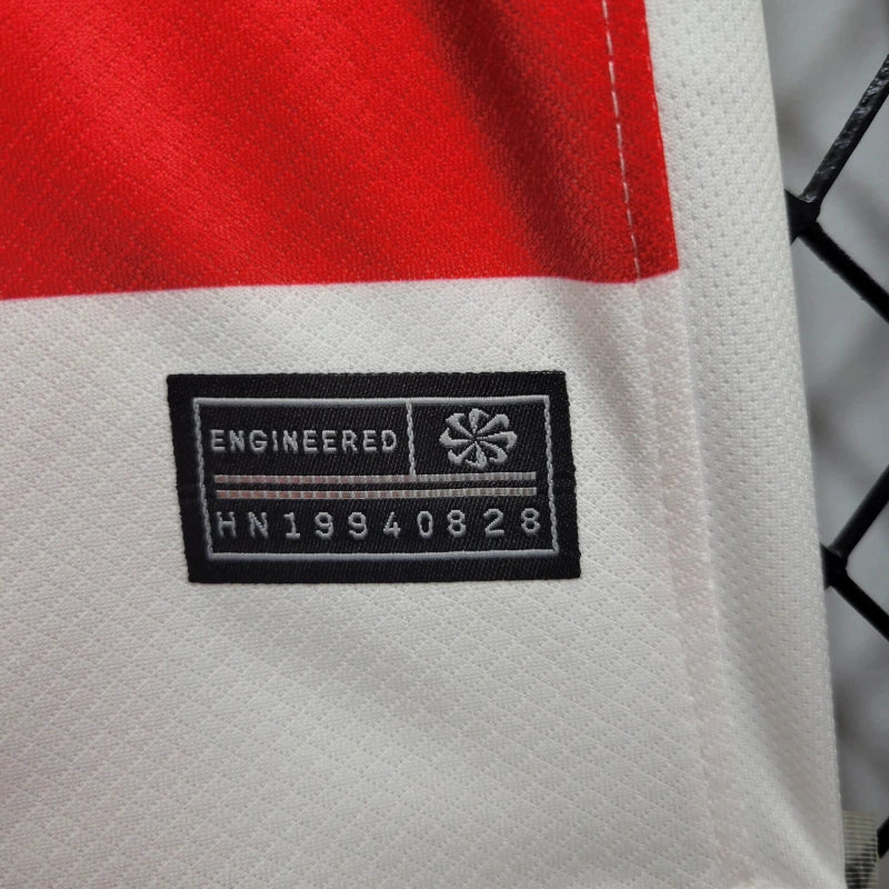 Camisa Croácia Home 24/25 - Vermelha e branca