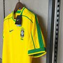 Camisa Brasil Retrô 1998 - Amarela