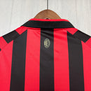 Camisa AC Milan Comemorativa 125 anos - Vermelho e Preto