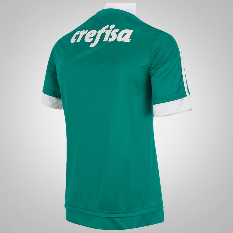Camisa Palmeiras Home 15/16 Retrô - Verde e Branca