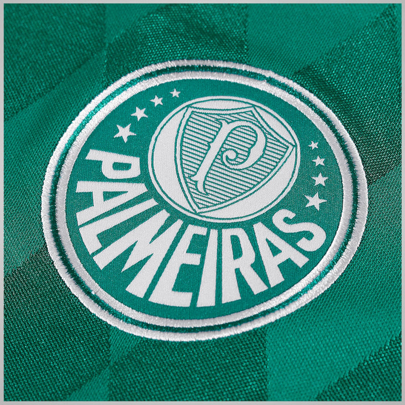 Camisa Palmeiras Home 15/16 Retrô - Verde e Branca