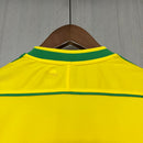 Camisa Brasil Retrô 1998 - Amarela