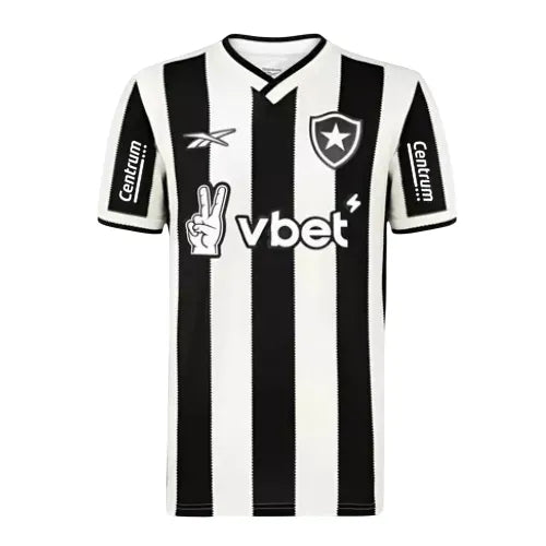 Camisa Botafogo Home 24/25 - Preta e Branca