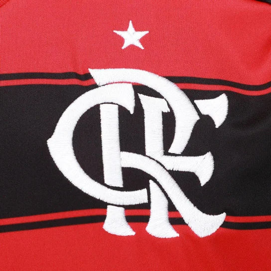Camisa Flamengo Home 25/26 - Vermelho e Preto