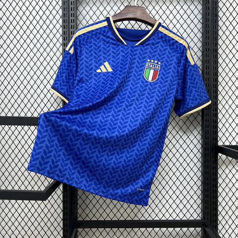 Camisa Itália Home 26/27 Copa do Mundo 2026 - Azul