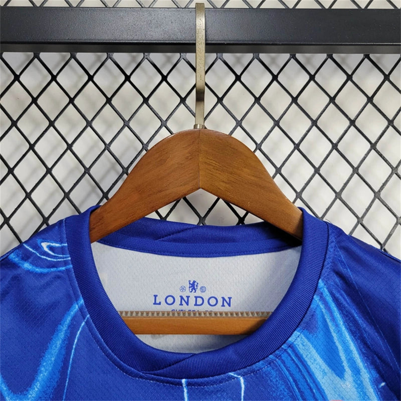 Conjunto Infantil Chelsea Home 24/25 - Azul