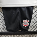 Conjunto Infantil Corinthians Home 24/25 - Branco e Preto