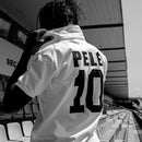 Camisa Santos Home 1960 Retrô - Branca e Preta