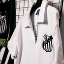 Camisa Santos Home 1960 Retrô - Branca e Preta