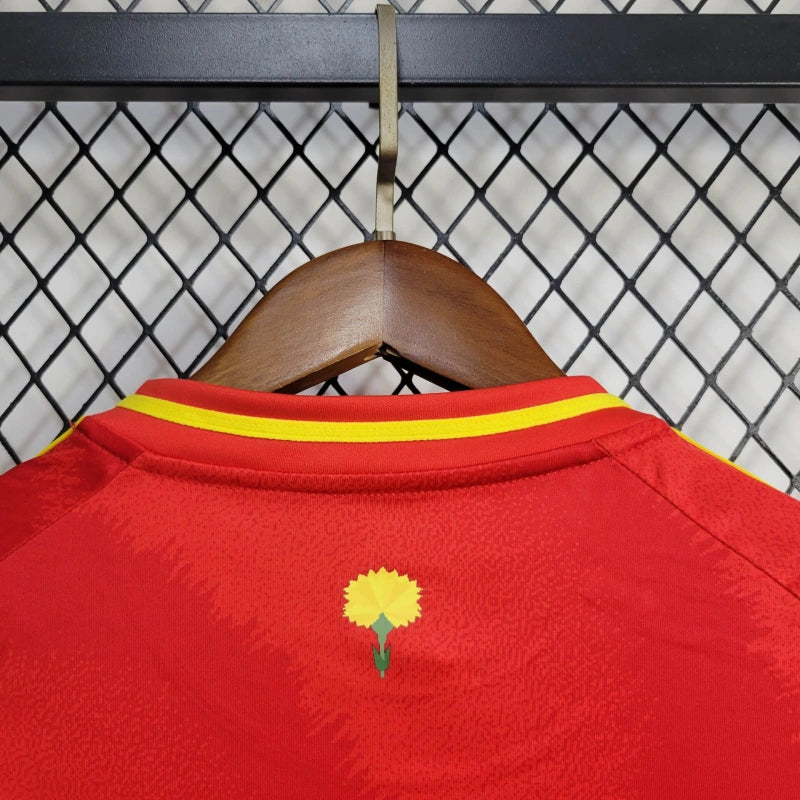 Conjunto Infantil Espanha Home 24/25 - Vermelho