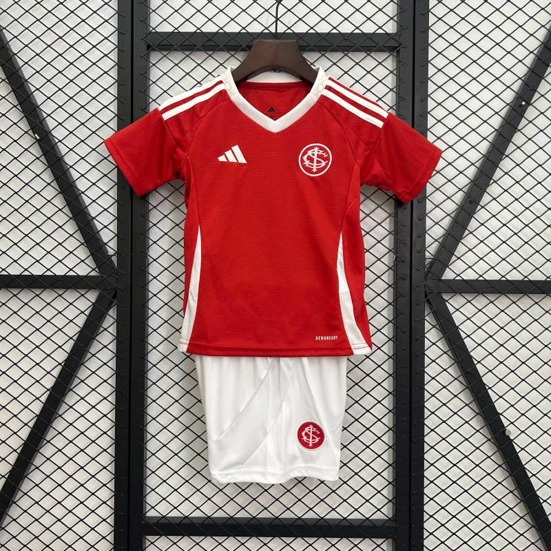 Conjunto Infantil Internacional Home 25/26 - Vermelho