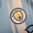 Conjunto Infantil Manchester City Home 24/25 - Azul
