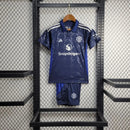 Conjunto Infantil Manchester United Home 24/25 - Azul Escuro