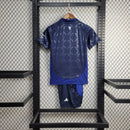 Conjunto Infantil Manchester United Home 24/25 - Azul Escuro