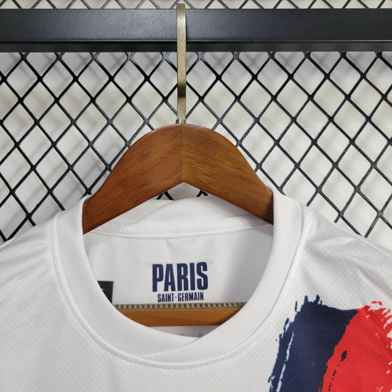 Conjunto Infantil PSG Away 24/25 - Branco
