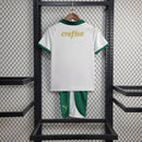 Conjunto Infantil Palmeiras Away 24/25 - Branco