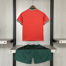 Conjunto Infantil Portugal Home 25/26 - Vermelho