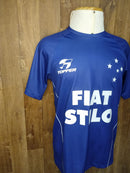 Camisa Cruzeiro Home 2003 Retrô - Azul