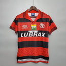 Camisa Flamengo Home 1995 Retrô - Vermelha e preta