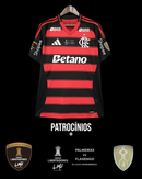 Camisa Flamengo Home 25/26 Jogador- Vermelha e Preta Campeão Libertadores